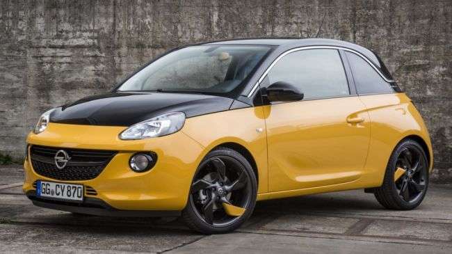 Opel назвав ціни на маленький Adam Black Jack