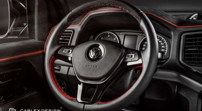 Пікап Volkswagen Amarok нагородили новим інтерєром