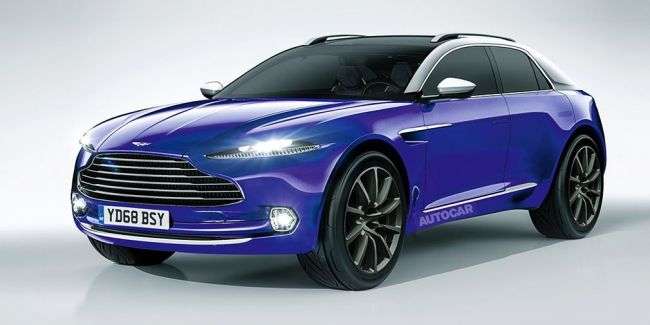 Для нового кросовера Aston Martin DBX вже затвердили дизайн