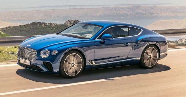 Bentley представила нове купе Bentley Continental GT на базі Panamera