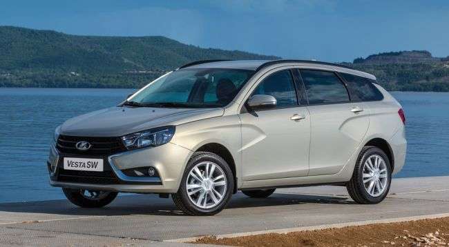 Дизайн універсалів Vesta SW і Vesta SW Cross розсекретив «АвтоВАЗ»
