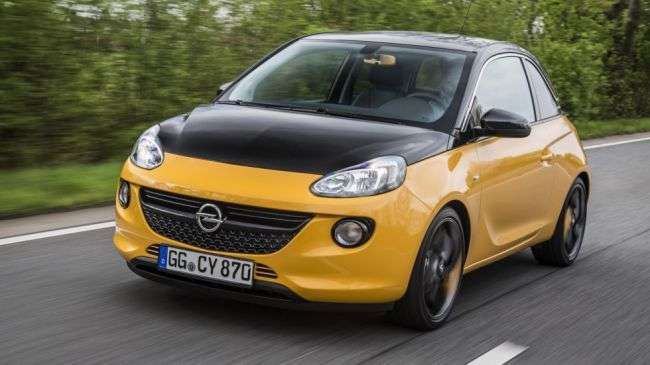 Opel назвав ціни на маленький Adam Black Jack
