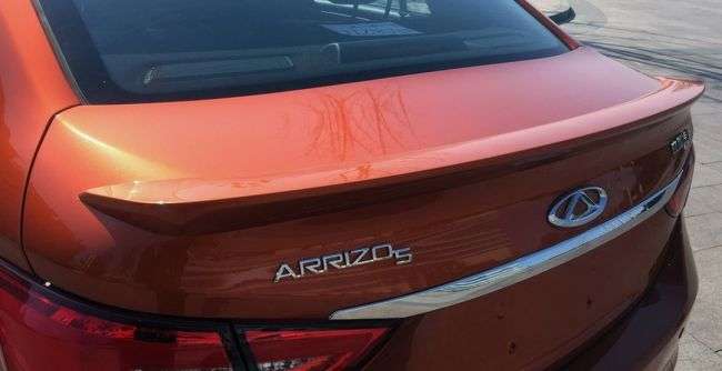В Росію може приїхати седан Chery Arrizo 5
