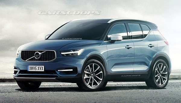 Опубліковані незалежні рендери нового кросовера Volvo ХС40