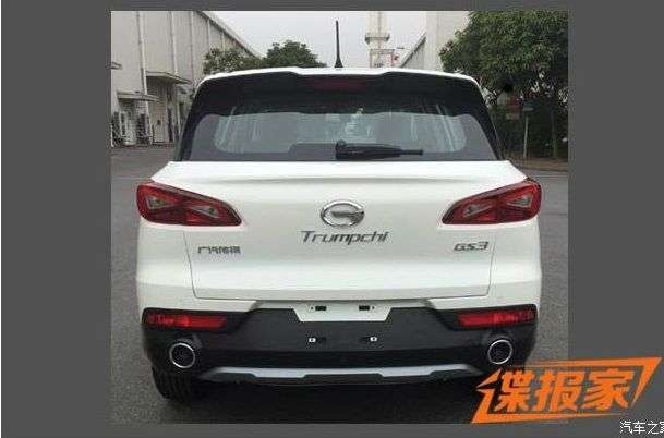 У Мережі розсекретили дизайн салону нового кросовера GAC Trumpchi GS3