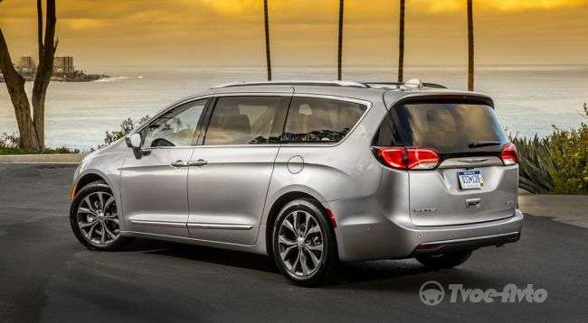 У РФ зареєстрували мінівен Chrysler Pacifica нового покоління