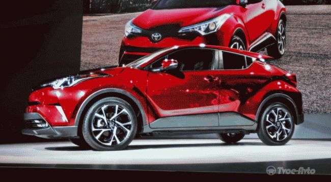 Toyota C-HR став найпопулярнішим кросовером в Японії в 2017 році