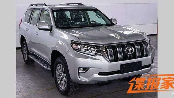 В Мережі опубліковані «свіжі» фото оновленого Toyota Land Cruiser Prado 2017