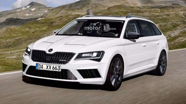 У Мережі зявилися перші зображення Skoda Superb RS