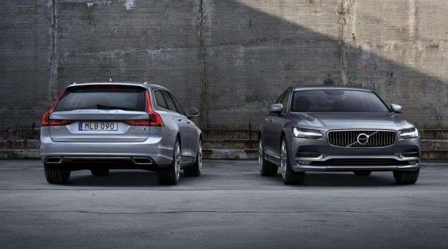 Volvo S90 і V90 стали самими популярними на ринку Швеції