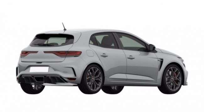 У Мережі зявилися патентні знімки нового Renault Megane RS 2018