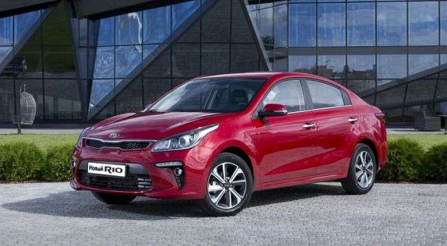 У KIA розповіли про російських цінах нового седана Rio