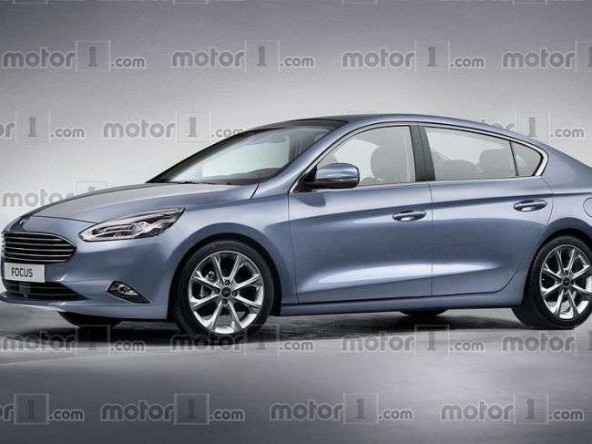 У Мережі зявилися нові рендери седана Ford Focus 2019