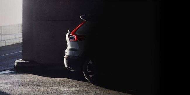 Volvo представила перше зображення кросовера Volvo XC40