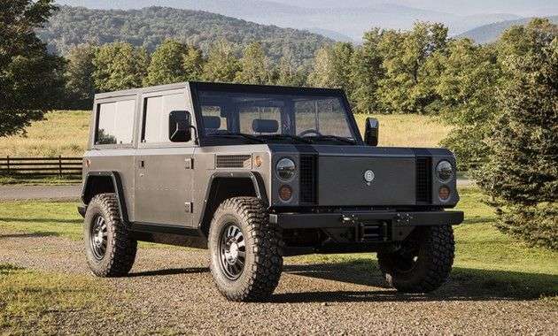 Bollinger B1: представлений унікальний електричний пікап