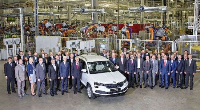 Новий кросовер від Skoda встав на конвеєр