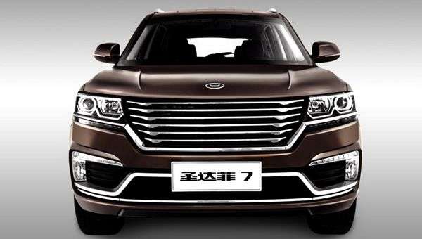 Китайський кросовер Santa Fe 7 надійде в продаж у вересні