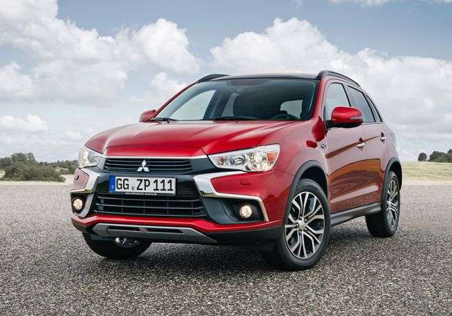 Mitsubishi: названі ціни на оновлений кросовер ASX