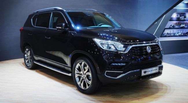 Новий флагманський SsangYong Rexton отримає дизайн Pininfarina