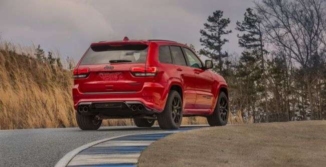 Названа вартість найдорожчого Jeep — Grand Cherokee Trackhawk