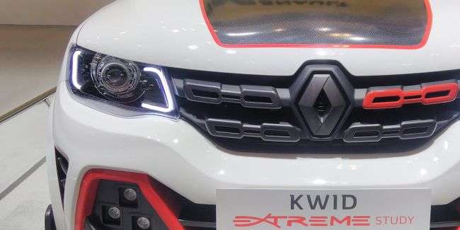 Renault Kwid c екстремальних тюнінгом представлений в Індонезії