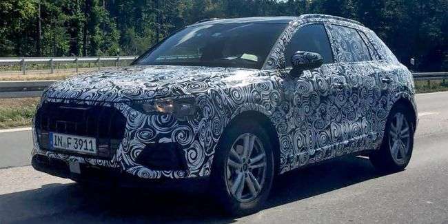 Перші шпигунські фото нового Audi Q3 опублікували в Мережі