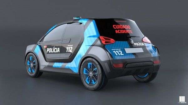 Представлений поліцейський хетчбек Volkswagen Interceptor