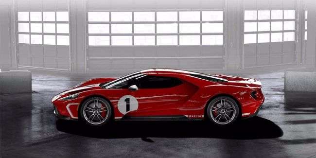 Суперкар Ford GT 2018 отримав ретро-версію «Heritage»
