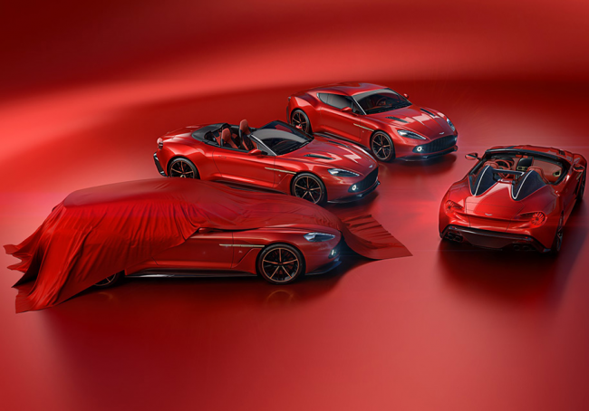Aston Martin розсекретив Vanquish Zagato в двох нових версій