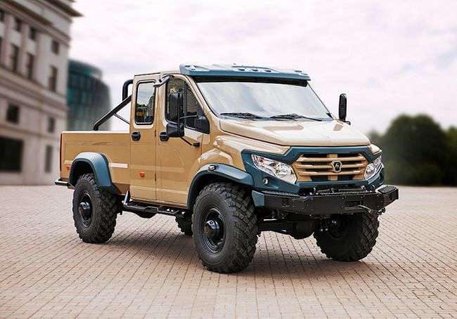 «ГАЗ» вперше показав позашляховик-пікап «Вепр NEXT»