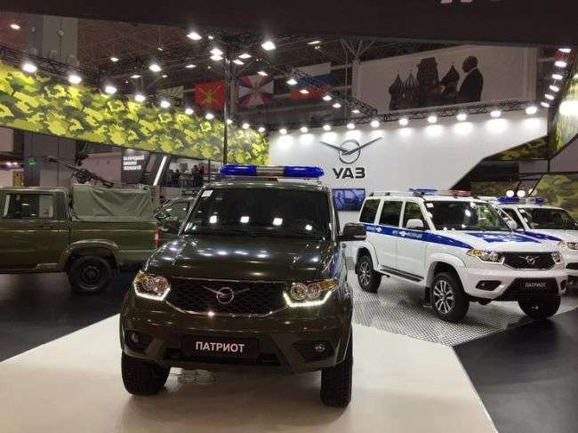 УАЗ представив нові спецмодели «Патріот» для військових та силових структур