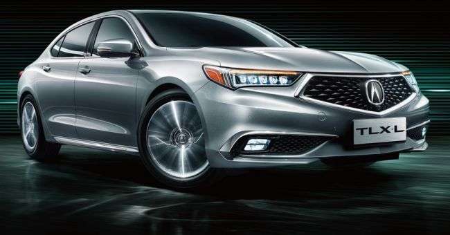 Acura в Ченду показала довгобазовий седан TLX-L