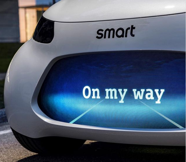У Франкфурті буде представлений безпілотний автомобіль Smart