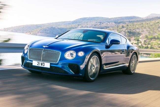 Bentley представила нове купе Bentley Continental GT на базі Panamera