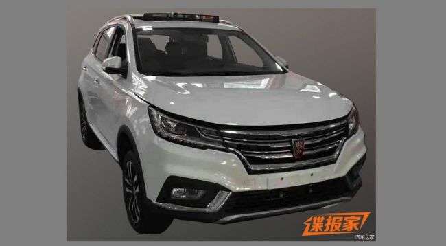 Опубліковані нові фото нового кросовера Roewe RX3