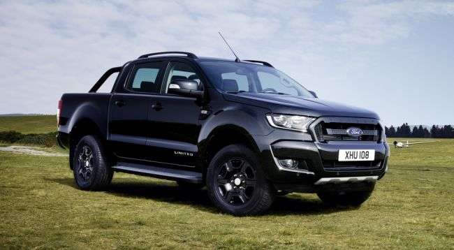 Особливий пікап Ford Ranger Black Edition представлять у Франкфурті