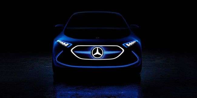 Daimler представив тизер нового електрокара Mercedes-Benz EQ A Concept