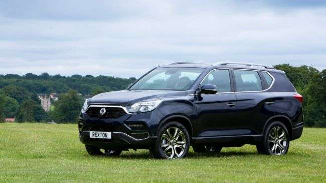 В РФ показали нове покоління SsangYong Rexton