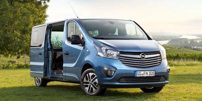 Opel представила новий туристичний фургон Opel Vivaro Life