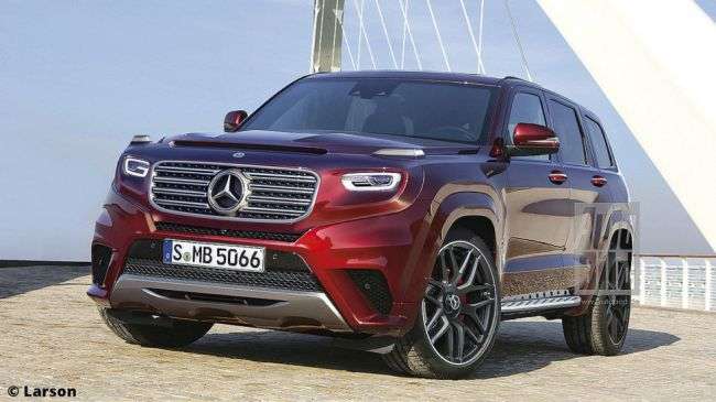 Позашляховики Mercedes-Benz GLB і GLG дебютують в 2019 році