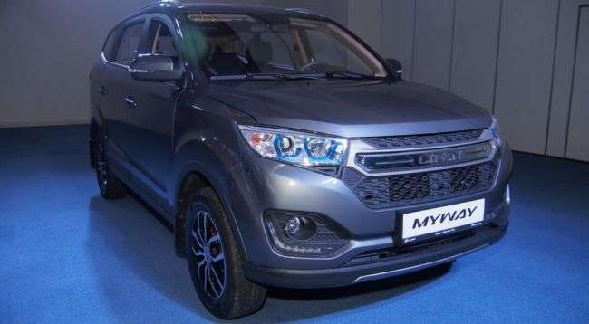 У Росії почалися продажі нового 7-місцевого кросовера Lifan Myway