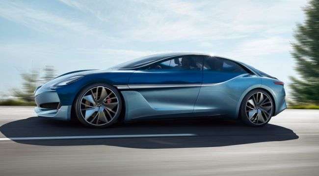 У відродженої марки «Borgward» зявився пятиметровий електрокар