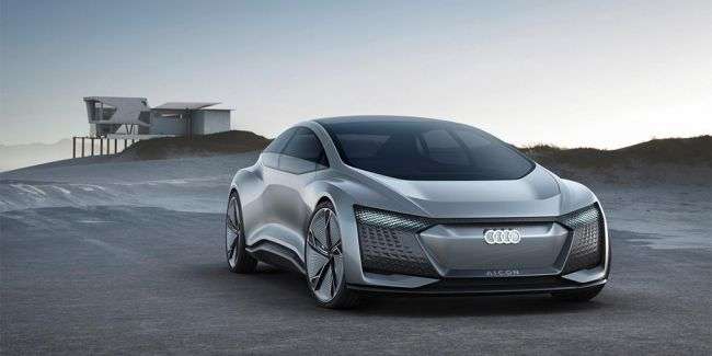 Концепт-кар Audi Aicon без педалей, керма та фар показали у Франкфурті
