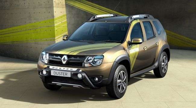 Renault Duster обзавівся новою спецверсией Sandstorm Edition