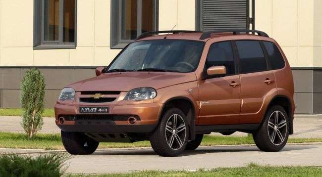 Позашляховик Chevrolet NIVA в Росії отримав ювілейну спецверсію