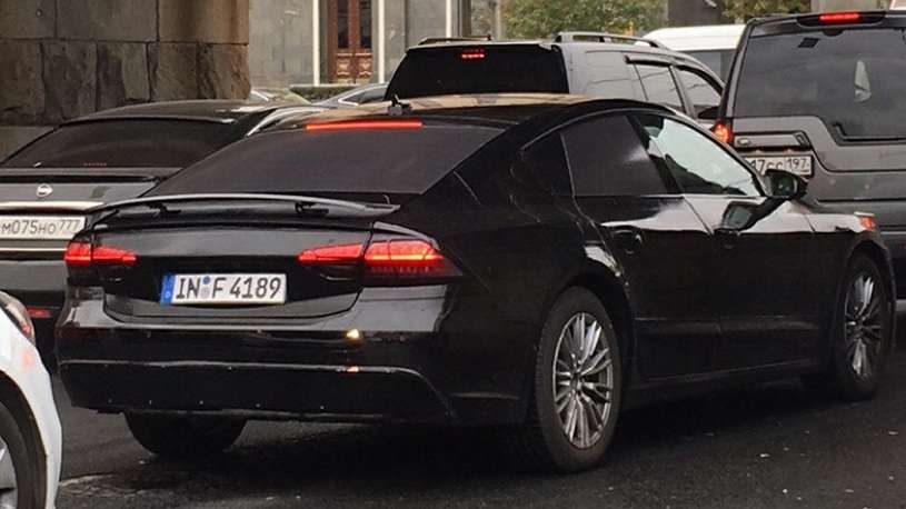 Audi почала тестування нового Audi A7 на дорогах Москви