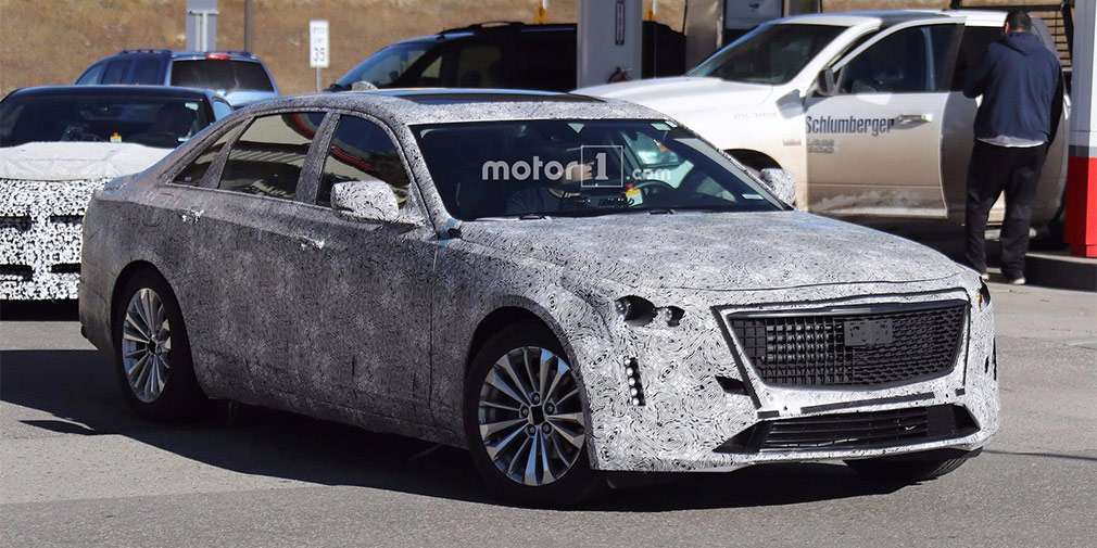 Седан Cadillac CT6 2018 модельного року помітили на дорожніх тестах
