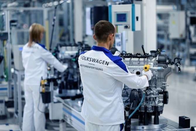 Volkswagen в Калузі випустив 200-тисячний двигун 1.6 MPI
