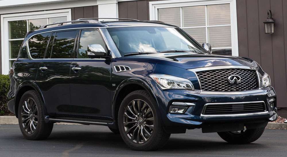 Флагманський кросовер Infiniti QX80 подешевшав в Росії