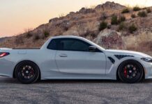 BMW M4 Ute raro listado por US $ 145.000: desempenho encontra utilidade